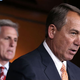 John Boehner at a press briefing on Capitol Hill on March 14 (Alex Wong/Getty Images)